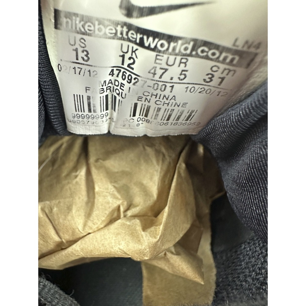 Distressed Nike Men's Romaleos 2 Weightlifting Shoes Size 13 476927 001 *FLAWED* - Picture 7 of 16
